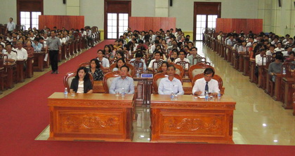 Quang cảnh buổi gặp gỡ