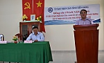 Giám đốc Sở Tài nguyên và Môi trường gặp gỡ người dân xã Long Vĩnh