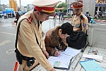 Cục CSGT phản hồi thông tin 