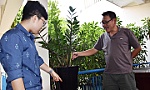 Thùng trồng cây của nhà sáng chế chân đất