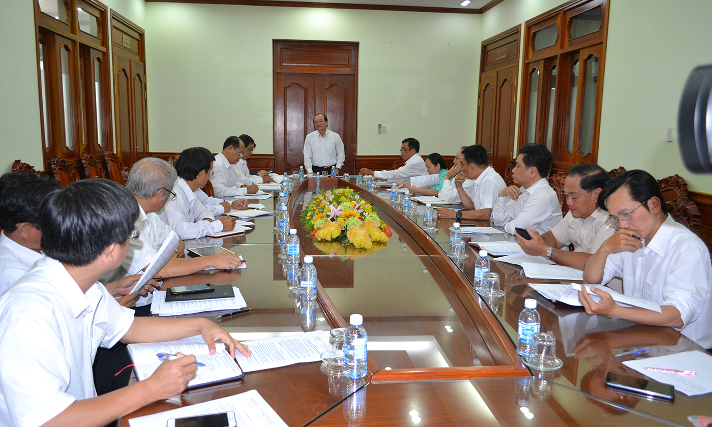 Quang cảnh cuộc họp