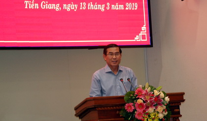 Chủ tịch UBND tỉnh trình bày những vấn đề quan tâm của đoàn công tác
