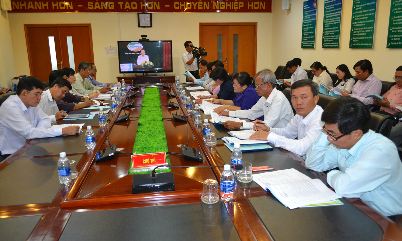 Đại biểu nghe ý kiến phát biểu của đồng chí Trần Thanh Mẫn