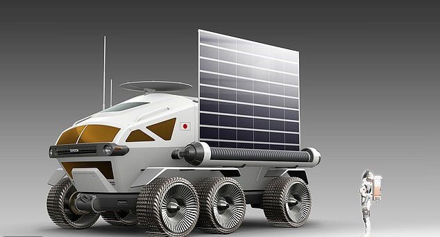 Tàu hoạt động bằng năng lượng mặt trời được lấy từ những tấm pin ở 2 bên - (Ảnh: JAXA).