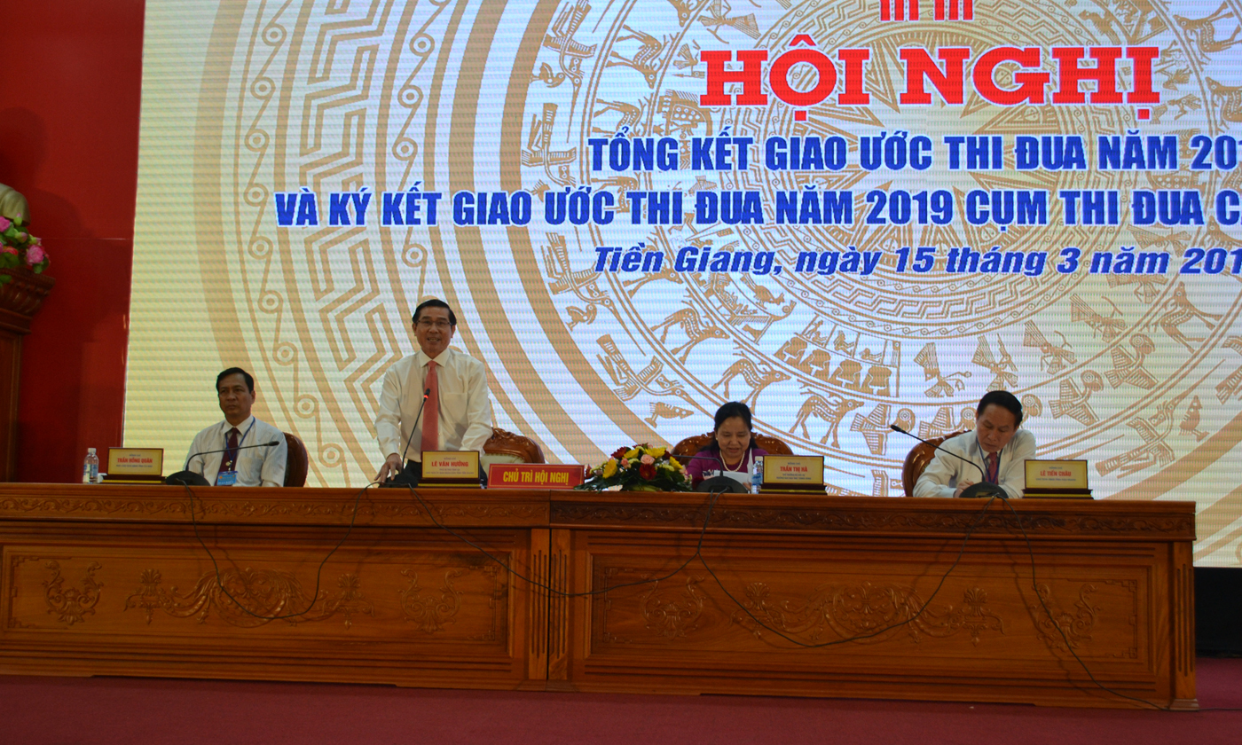 đồng chí Lê Văn Hưởng, Chủ tịch UBND tỉnh Tiền Giang