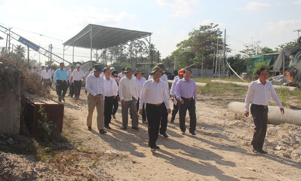 UBND tỉnh đang quyết liệt trong thực hiện GPMB Dự án.