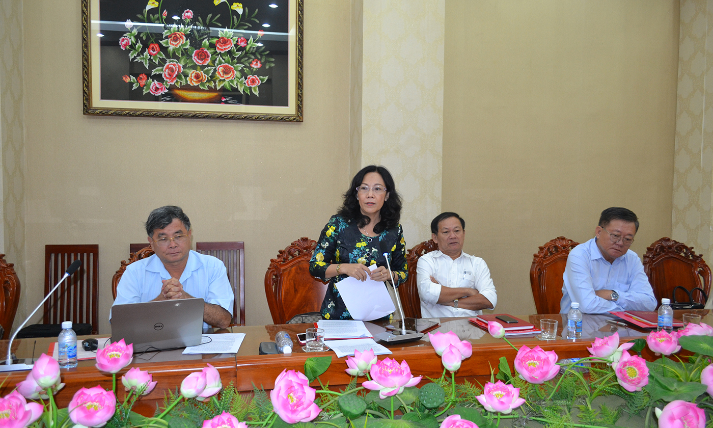 đồng chí Nguyễn Thị Sáng 