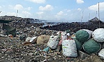 Cháy kéo dài tại bãi rác Tân Lập