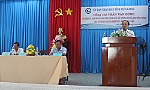 Giám đốc Sở TT-TT Tiền Giang gặp gỡ nhân dân xã Hiệp Đức