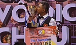 Mã Minh Cẩm vô địch carom 1 băng châu Á