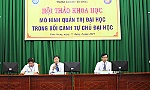 Quản trị đại học là việc làm quan trọng và cần thiết để tự chủ
