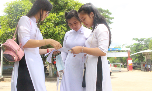 Thí sinh dự thi THPT năm 2019 nộp hồ sơ từ ngày 1-4 đến 20-4. 