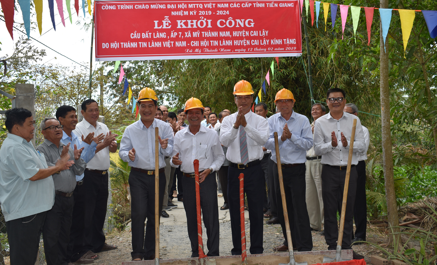 Những công trình chào mừng Đại hội mặt trận các cấp