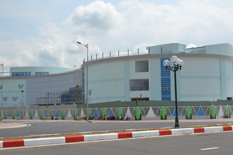 Tổng thể Nhà Thiếu nhi.