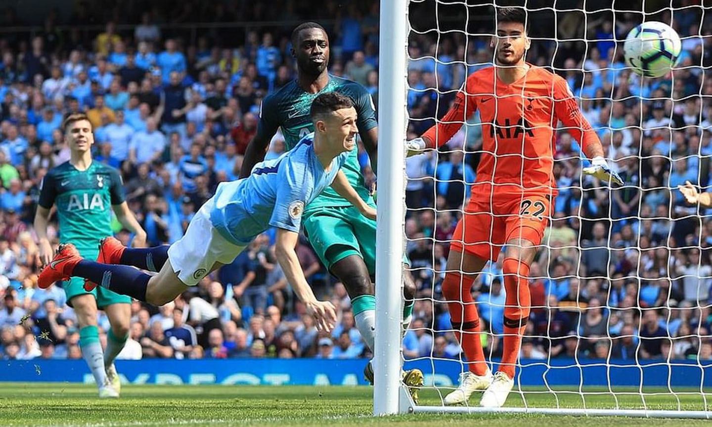 Philip Foden giúp Man City đánh bại Tottenham.