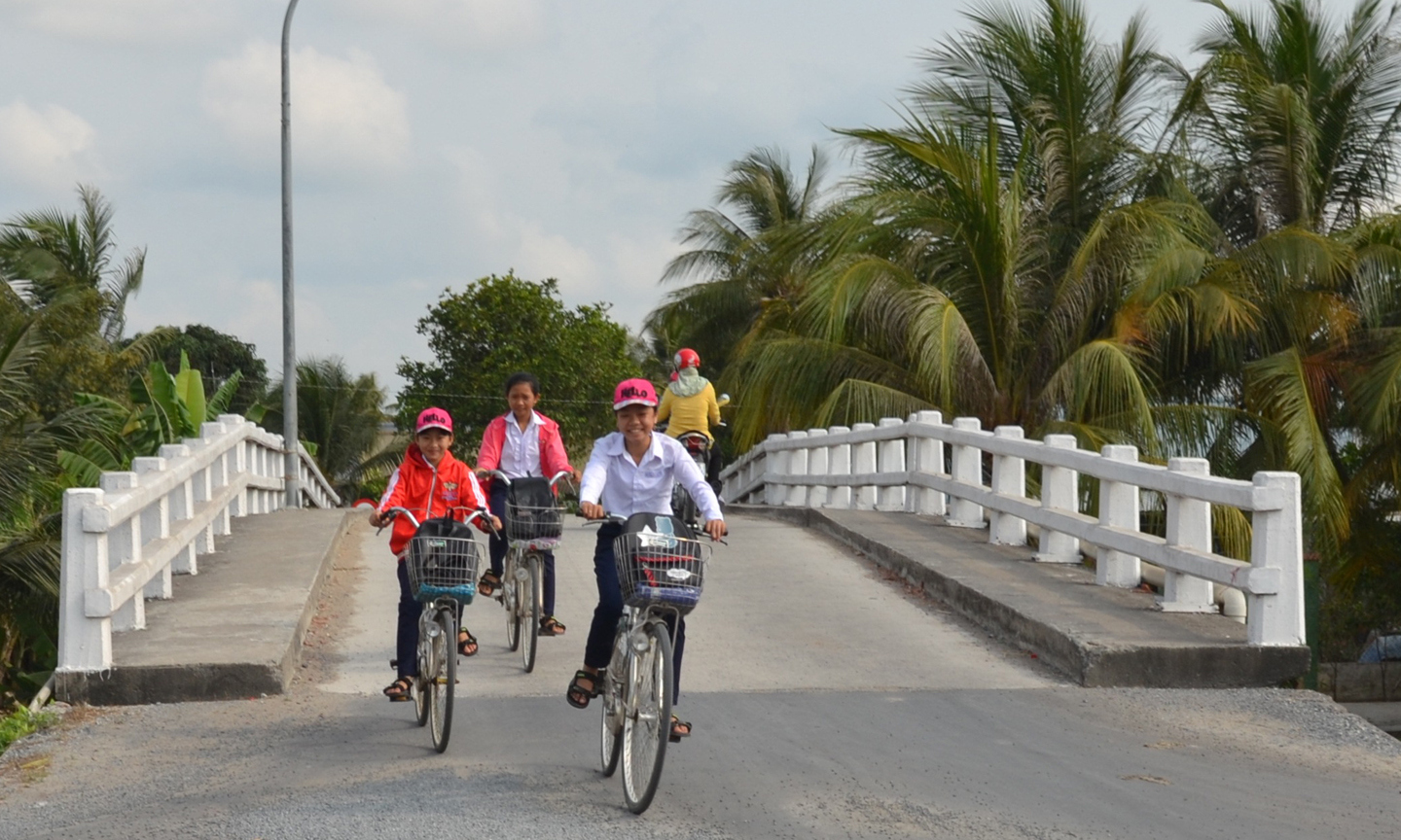 Sức lan tỏa từ Chỉ thị 05 đã góp phần tạo diện mạo mới cho huyện Gò Công Tây. 										                    Ảnh: THU HOÀI