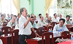 Người dân xã Long Tiên kiến nghị gia cố tuyến đê bao