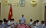 Lãnh đạo tỉnh làm việc với các doanh nghiệp nhà nước