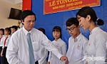 Bí thư Tỉnh ủy dự Lễ tổng kết tại trường THCS&THPT Long Bình