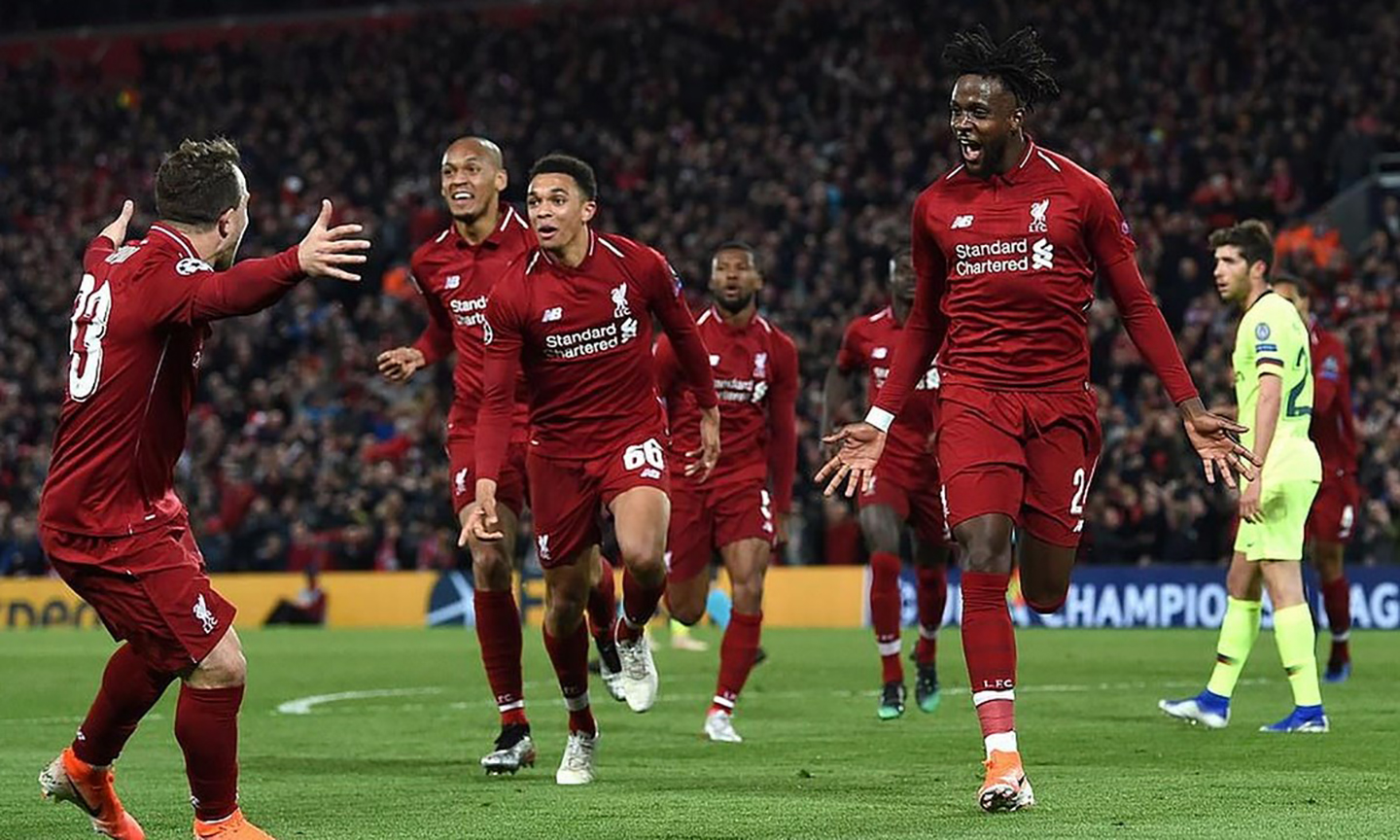 Liverpool hiên ngang vào chung kết Champions League.