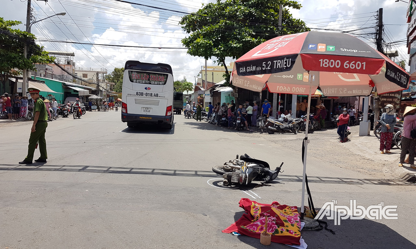 Hiện trường vụ tai nạn