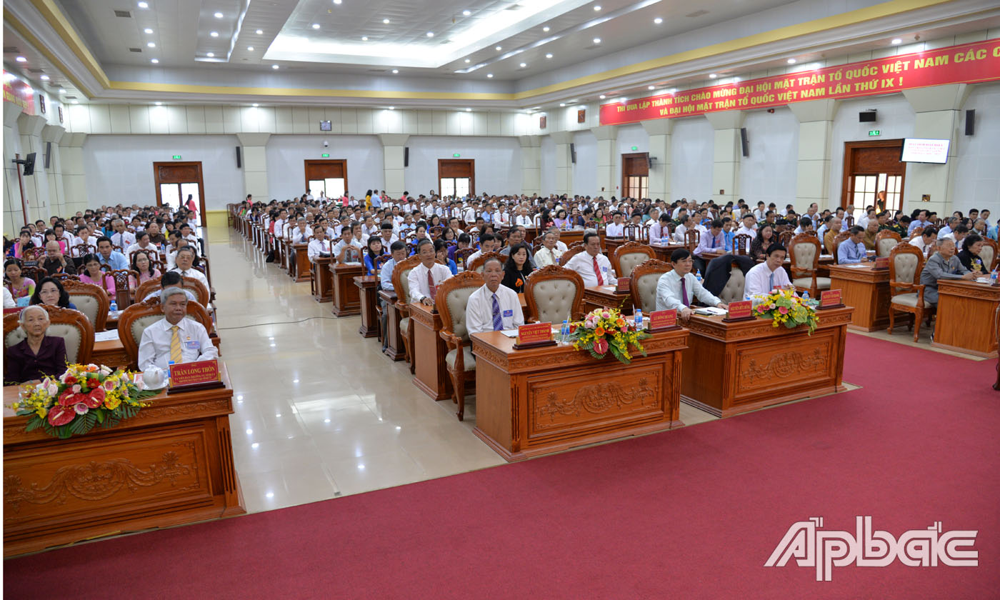 Quang cảnh đại hội