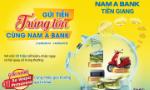 Gửi tiền Nam A Bank Tiền Giang, trúng xe Vespa sành điệu
