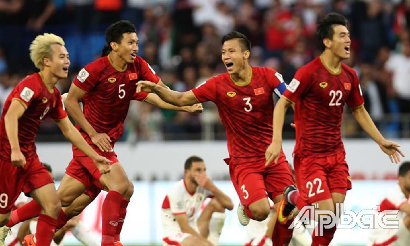 Đội tuyển Việt Nam đang có sự tự tin rất lớn. 	                                                                                         Ảnh: AFC