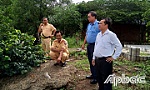 Chìm sà lan gần cầu Mỹ Lợi