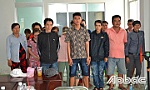 TX. Gò Công: Tạm giữ hình sự 8 đối tượng tổ chức đánh bạc.