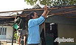Giông lốc làm 116 căn nhà tốc mái