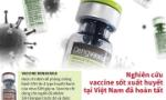 Nghiên cứu vắcxin sốt xuất huyết tại Việt Nam đã hoàn tất