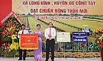 Long Vĩnh ra mắt xã nông thôn mới