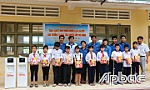 Chi đoàn Báo Ấp Bắc về nguồn tại Khu di tích Lũy pháo đài