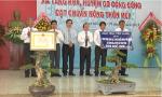 Bí thư Tỉnh ủy Tiền Giang dự ra mắt xã Nông thôn mới Tăng Hòa