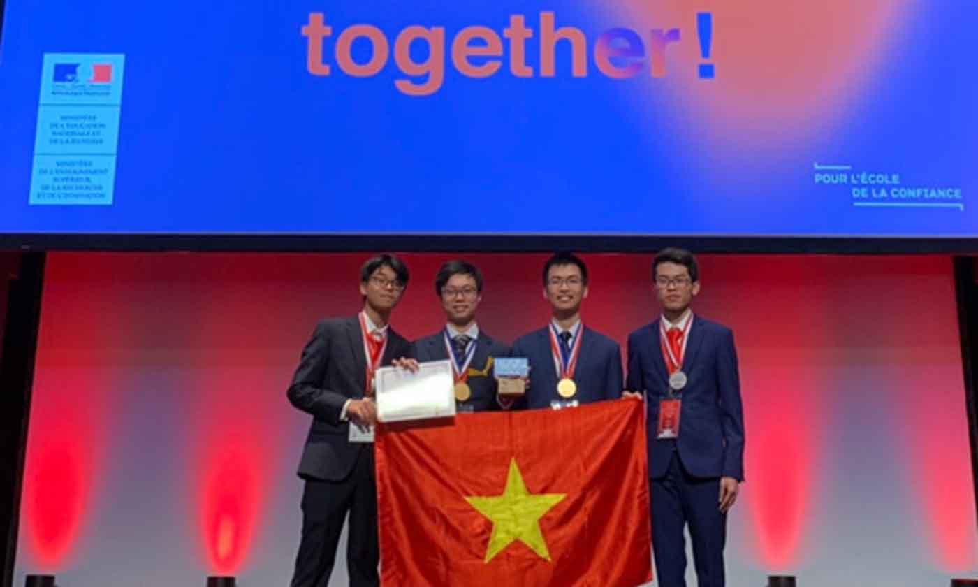  Các thí sinh dự thi Olympic Hóa học quốc tế năm 2019. Ảnh: Cục Quản lý chất lượng