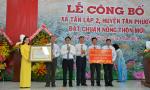 Tân Lập 2 ra mắt xã nông thôn mới