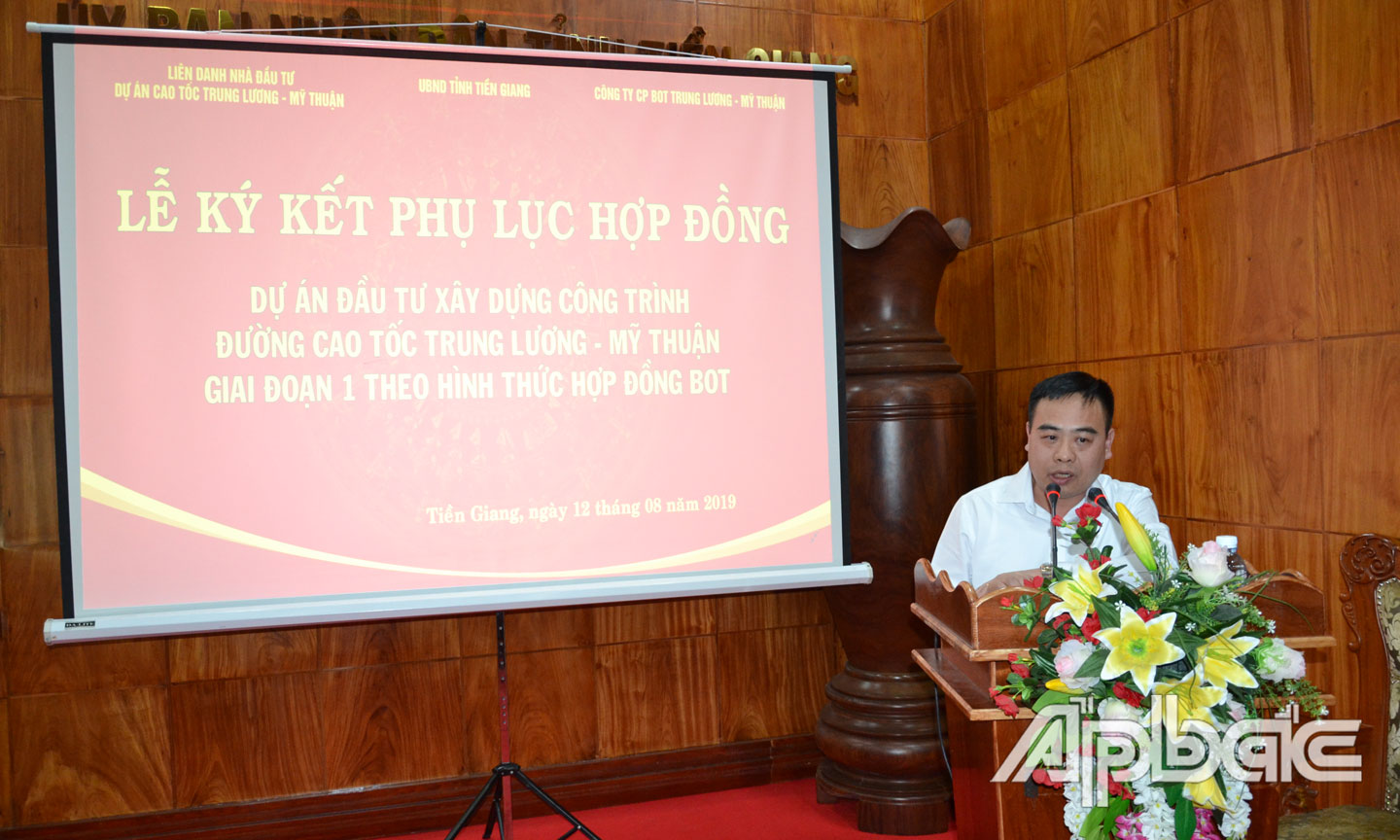 Đại diện DNDA phát biểu ý kiến.