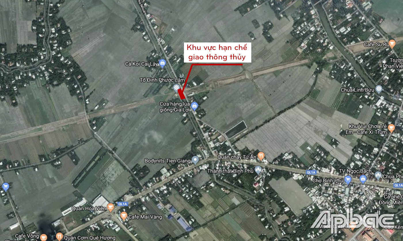 Khu vực hạn chế giao thông thủy.