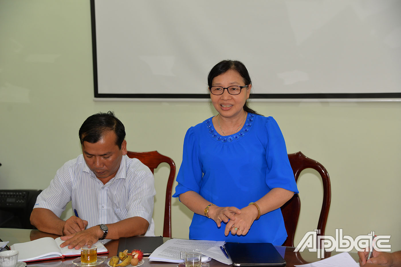 Đại biểu phát biểu tại hội nghị