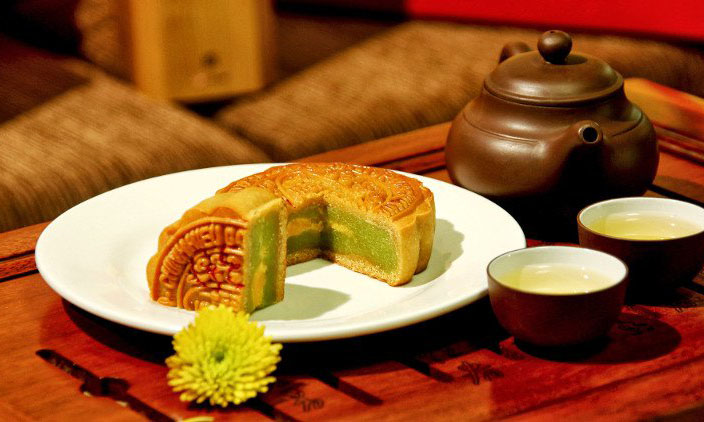 Bánh trung thu có chứa nhiều đạm.