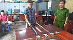 Bắt nhóm thanh niên dùng hung khí chém người