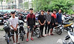 TP. Mỹ Tho: Ngăn chặn 2 nhóm đối tượng đua, kéo xe trái phép