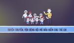Tuyên truyền, vận động đội mũ bảo hiểm cho trẻ em