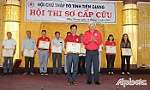 Huyện Gò Công Đông đạt giải Nhất Hội thi Sơ cấp cứu