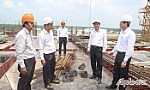 Chủ tịch UBND tỉnh Tiền Giang kiểm tra các công trình xây dựng cơ bản