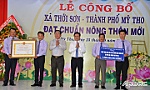 Tiền Giang: Ra mắt thêm 2 xã nông thôn mới