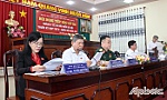 Tiếp xúc cử tri ngành Y tế, Bảo hiểm xã hội và Ngân hàng