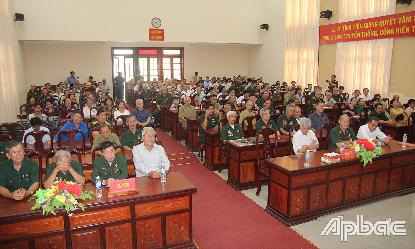 Quang cảnh buổi họp mặt.
