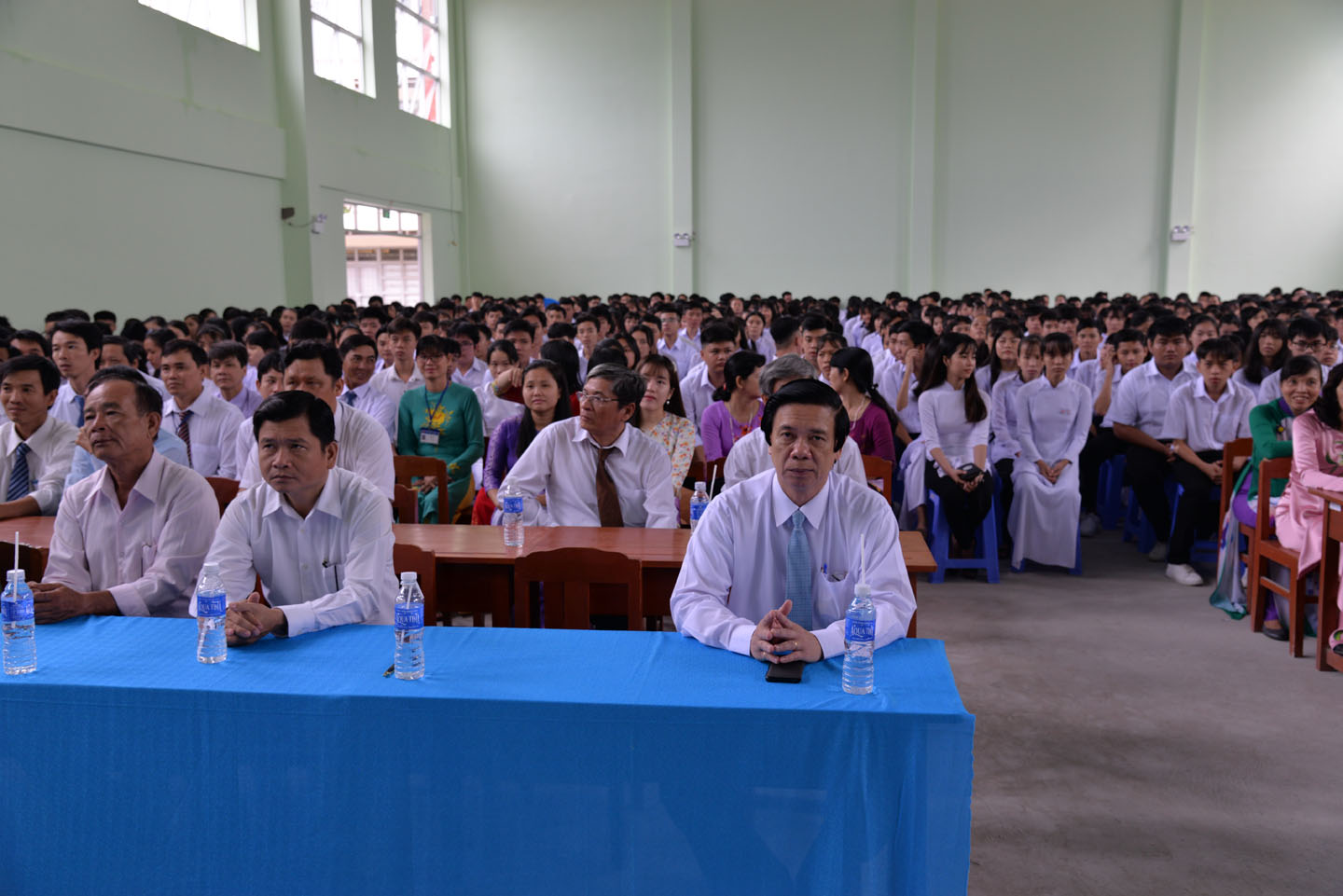 Quang cảnh lễ khai giảng